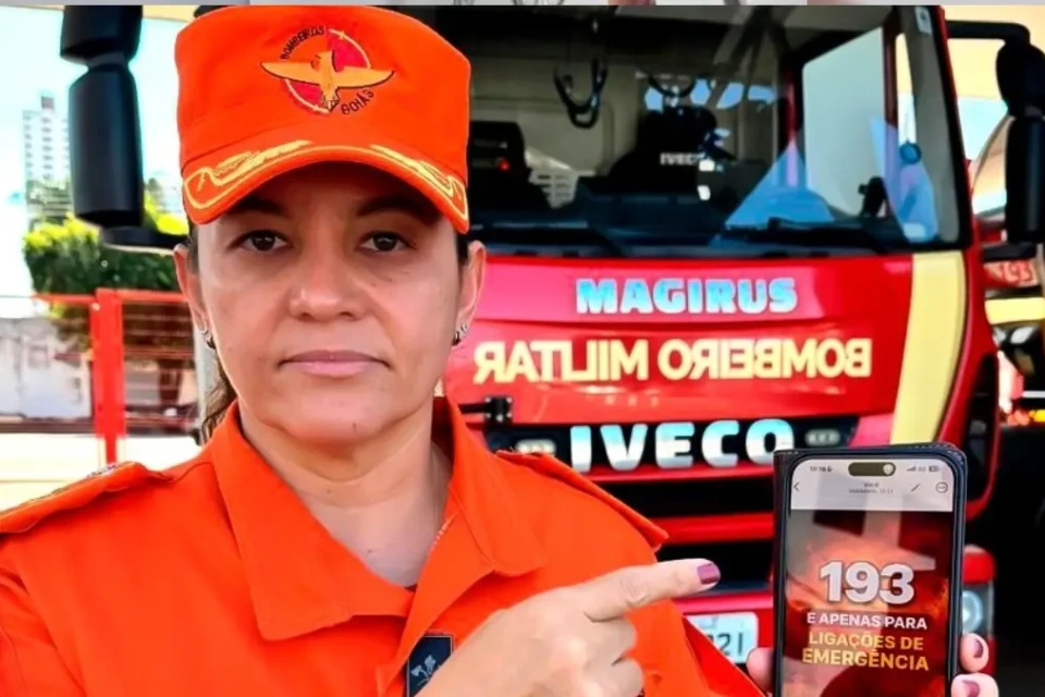 Tenente-coronel Helaine Vieira - (Foto: reprodução/Corpo de Bombeiros)