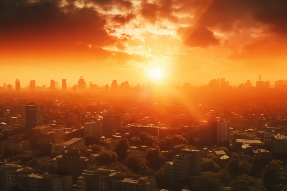 Sol em tempo seco