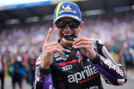 Jorge Martín comemora vitória em Le Mans