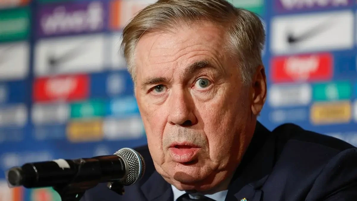 Carlo Ancellotti, técnico da seleção brasileira