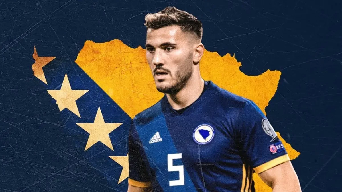 Kolasinac foi convocado pelo técnico Barbarez para jogar pela Bósnia na Copa 2026 (Foto: Instagram)
