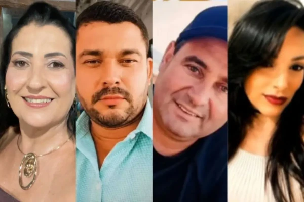 Amigos que sumiram durante passeio no rio Caiapó (Foto: Reprodução)