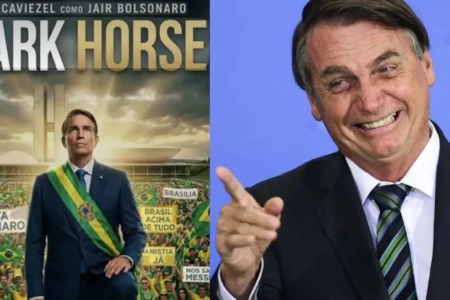 Vorcaro, Beyoncé na Justiça e até comida estragada detalhes de filme sobre Bolsonaro Dark Horse ator de A Paixão de Cristo