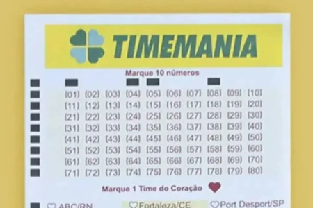 Timemania 2391: confira o resultado (Foto: Agência Brasil)