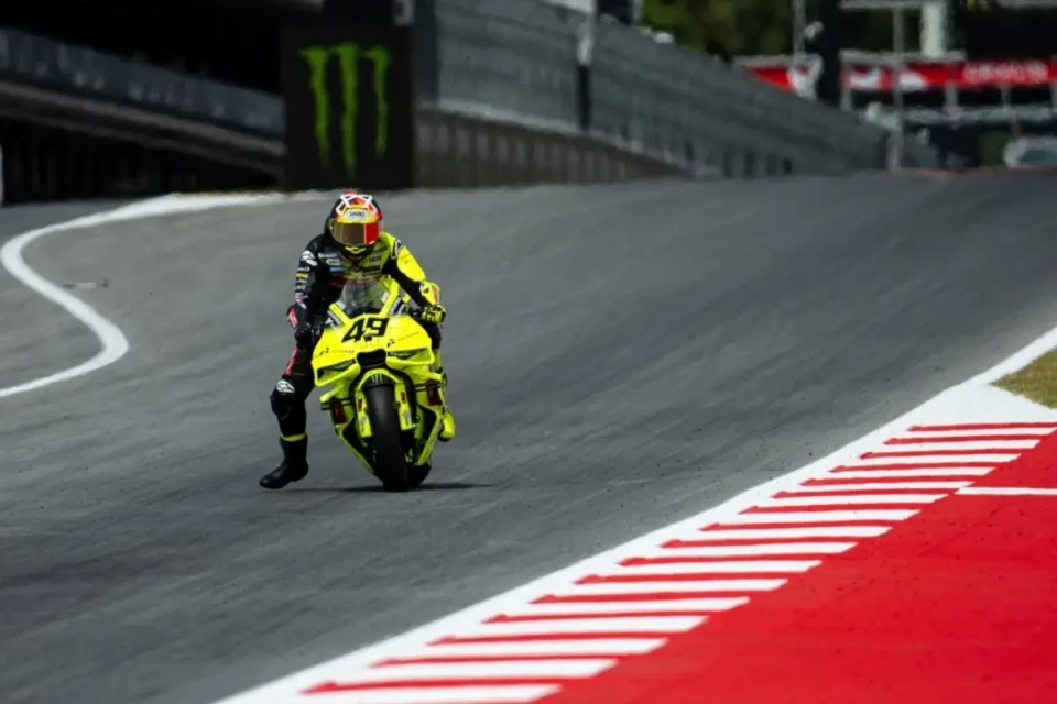 Fabio Di Giannantonio durante GP da Catalunha de MotoGP