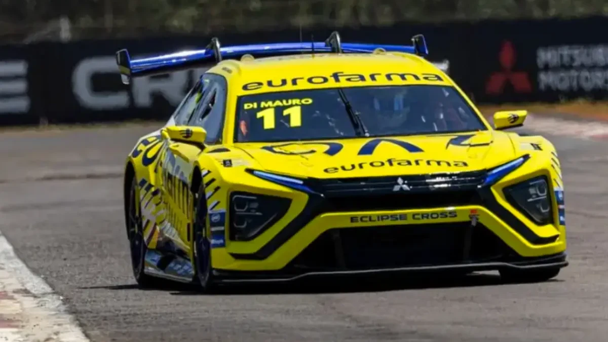 Gaetano Di Mauro durante corrida da Stock Car