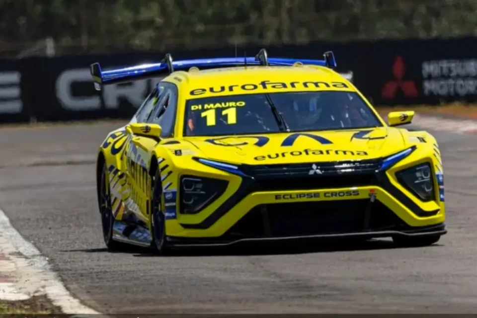 Gaetano Di Mauro durante corrida da Stock Car