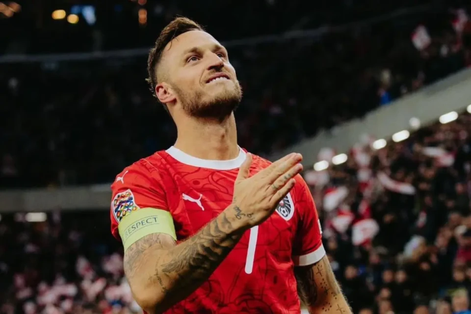 Marko Arnautovic, convocado pela Áustria para Copa do Mundo (Foto: Instagram)