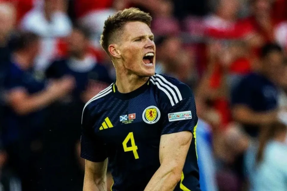 Scott McTominay, estrela da Escócia (Foto: Instagram)