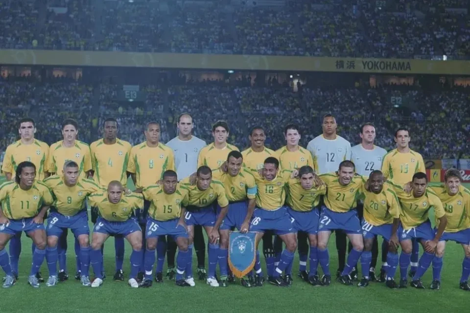 Seleção Brasileira pentacampeã do mundo na Copa de 2002