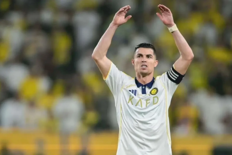 Cristiano Ronaldo durante jogo do Al-Nassr