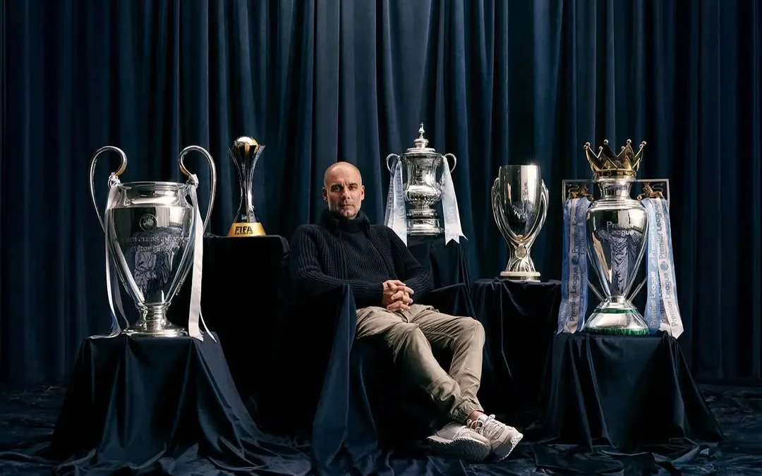 pep guardiola troféus