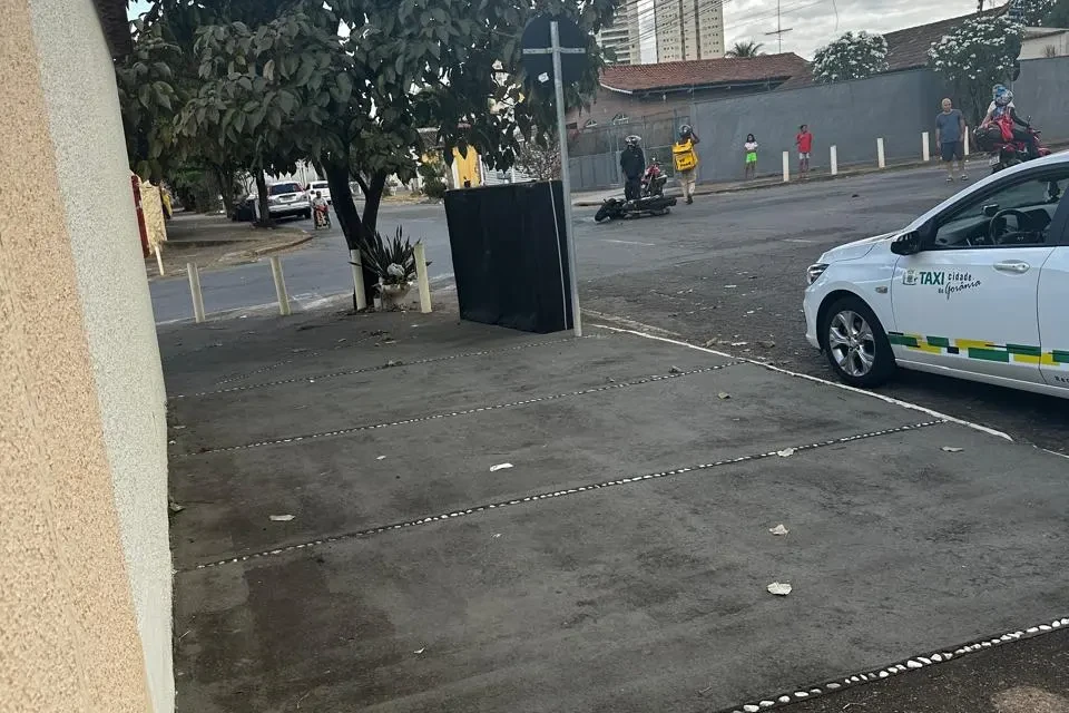 Acidente foi registrado na última segunda-feira (Foto: arquivo enviado ao Mais Goiás)