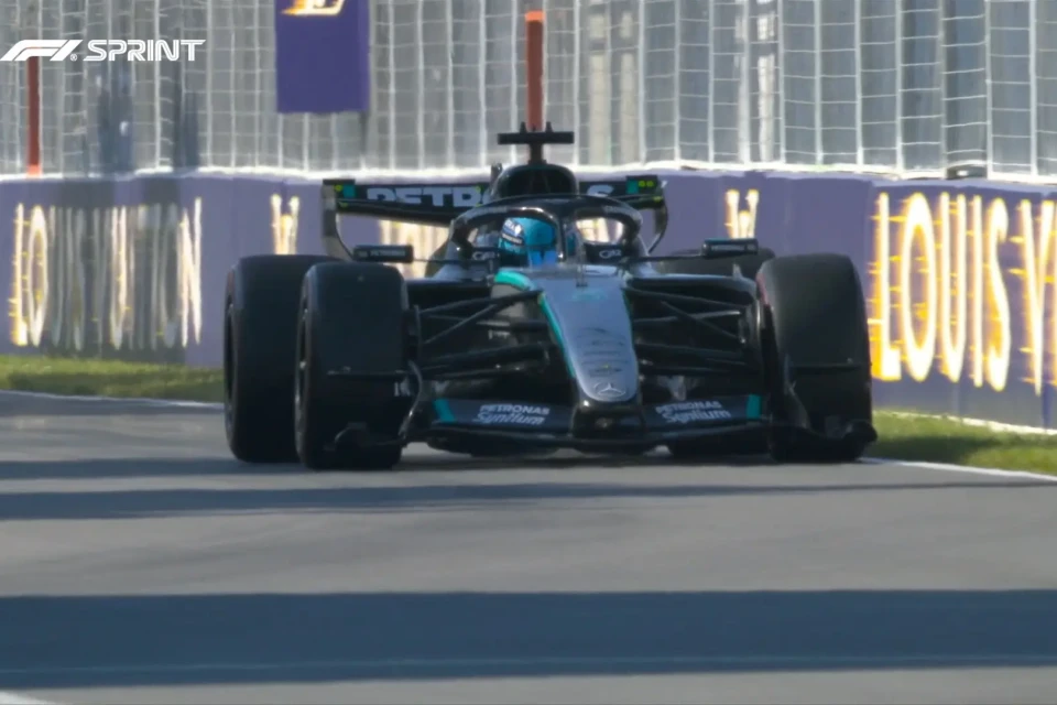 George Russel pré sprint GP Canadá