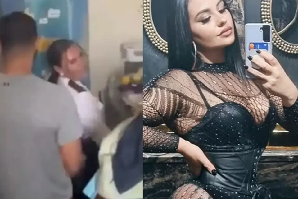Ex-detento filmado fazendo sexo com brasileira em presídio se pronuncia vídeo Linton Weirich Linda de Sousa Abreu cela de penitenciária
