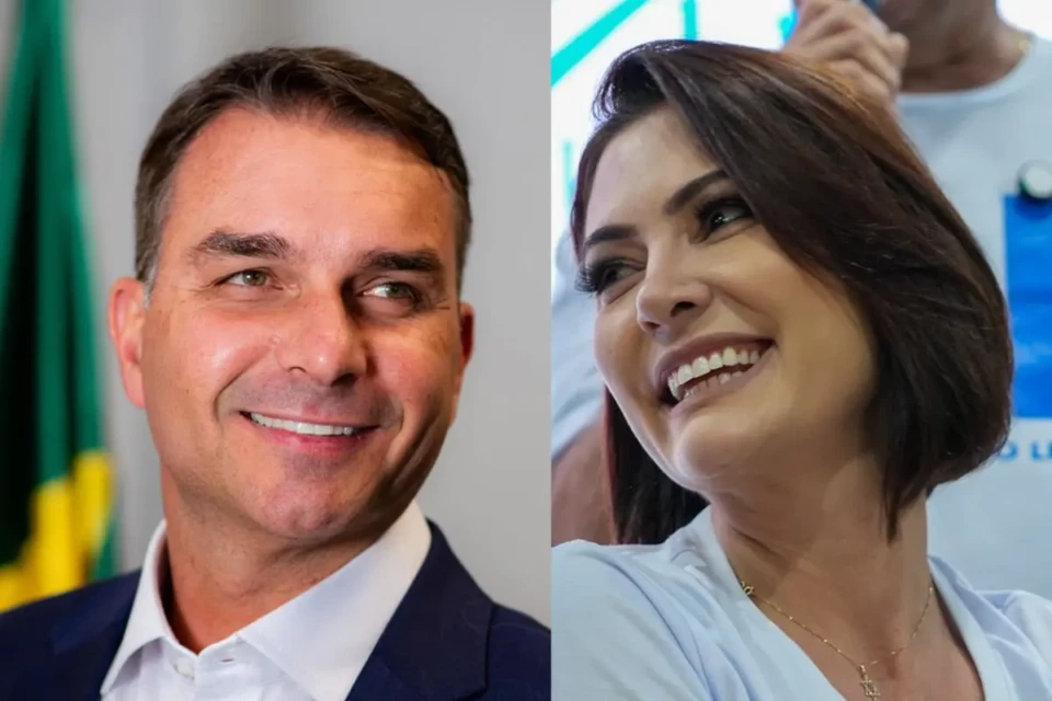 Flávio Bolsonaro nega humilhação, pede desculpas e diz não ser correspondido por Michelle Senador do PL nunca desrespeitou uma mulher na vida