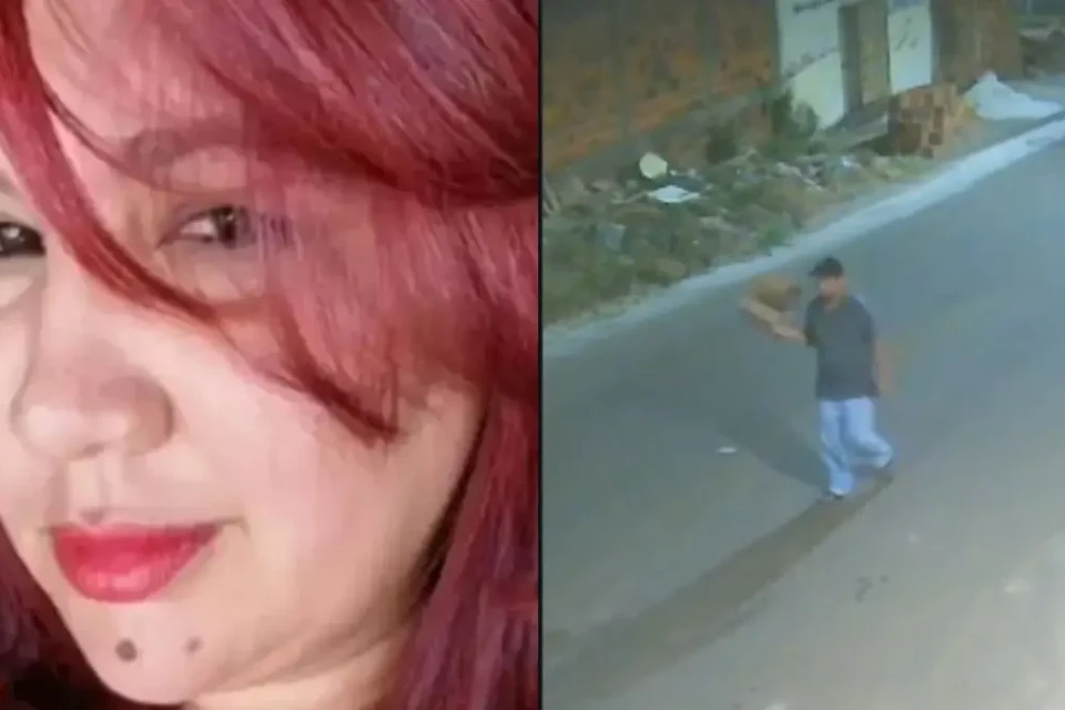 Imagem mostra suspeito caminhadno pela rua depois de deixar televisão
