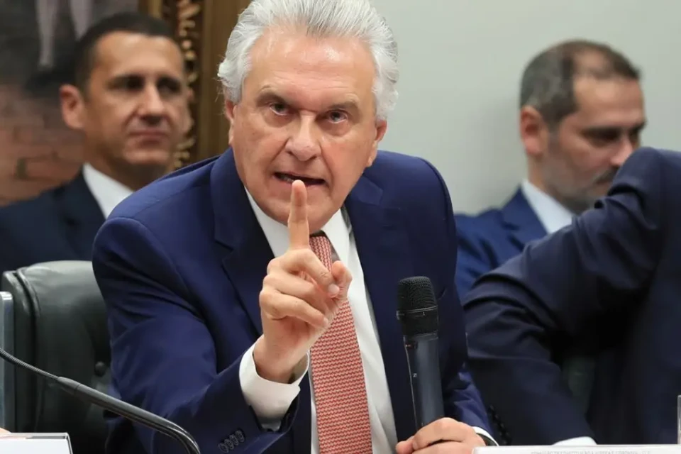 Imagem mostra ex-governador de Goiás e presidenciável, Ronaldo Caiado