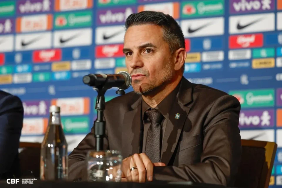 Rodrigo Caetano, coordenador da seleção brasileira
