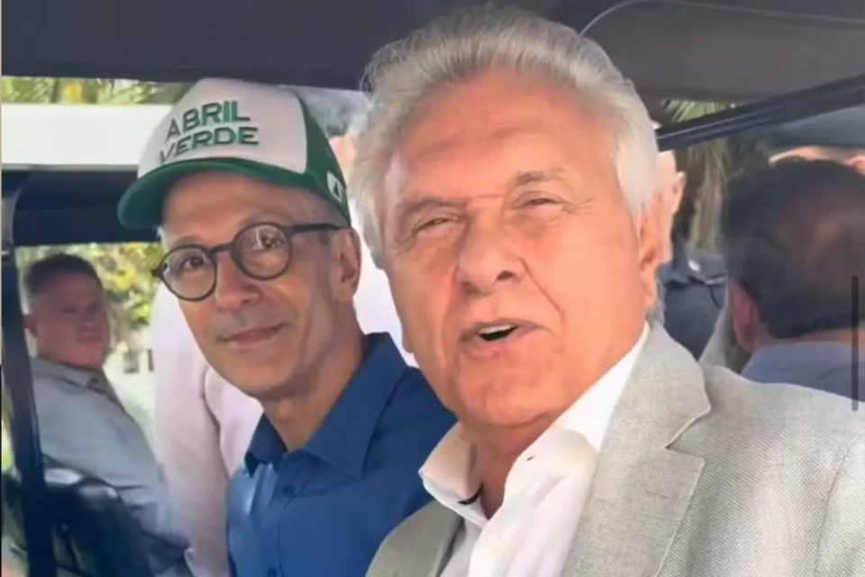 Ex-governadores Ronaldo Caiado e Romeu Zema (Foto: Reprodução)