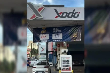 Posto com desconto de combustível em Goiânia - (Foto: reprodução)