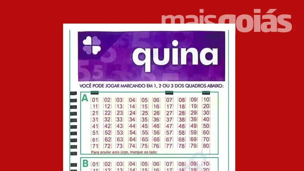 Quina 7036: resultado e prêmios que saíram para Goiás (Foto: Mais Goiás)