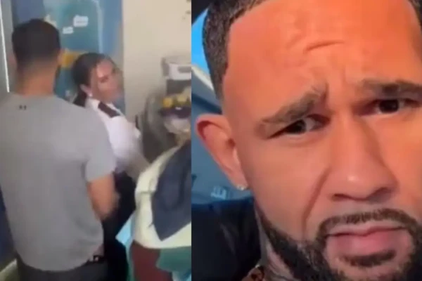 Ex-detento filmado fazendo sexo com brasileira em presídio se pronuncia vídeo Linton Weirich Linda de Sousa Abreu cela de penitenciária