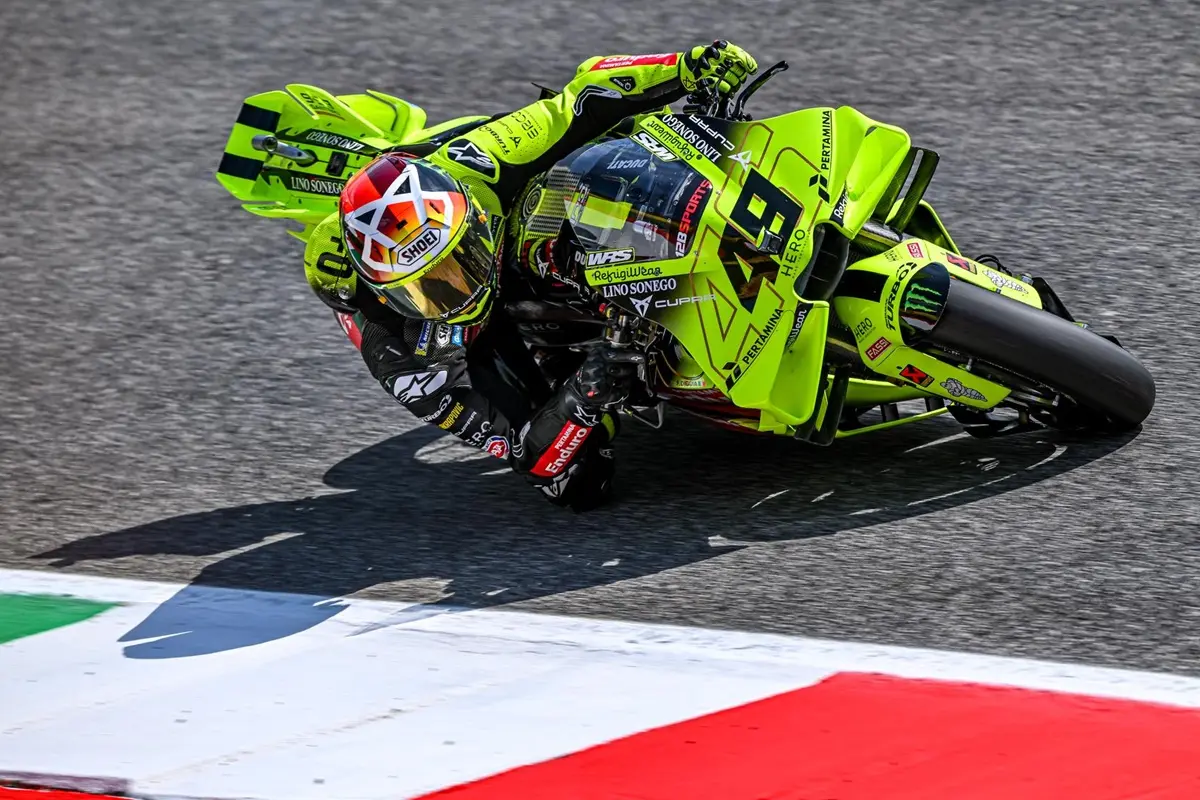 Di Giannantonio lidera treinos e Martin quebra recorde em Mugello
