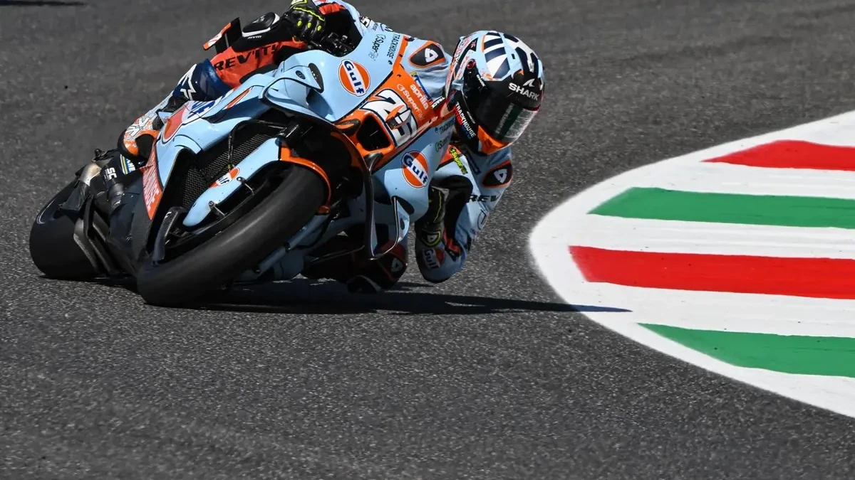 Raúl Fernández durante GP da Itália de MotoGP