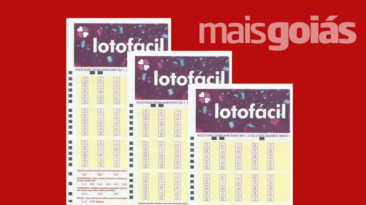 Lotofácil 3699: resultado e prêmios para Goiás (Foto: Mais Goiás)