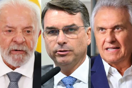 Caiado e Zema superam Flávio em 2º turno contra Lula Levantamento do RealTime Big Data desempenho dos governadores contra o petista