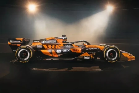 McLaren pintura milésimo GP