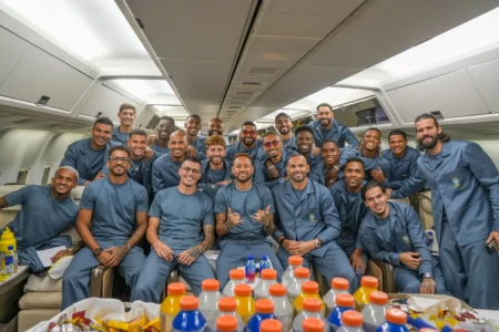 Seleção brasileira embarca EUA Copa