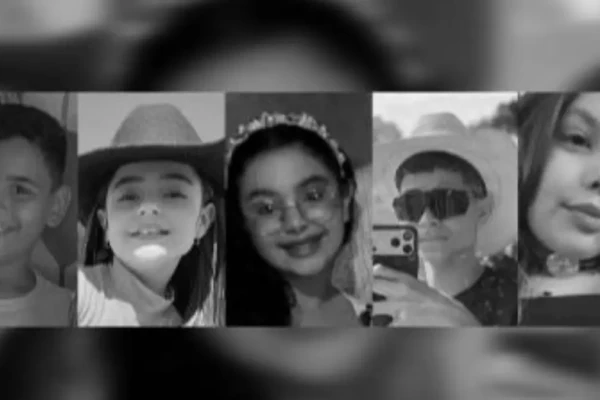 Da esqueda para a direita: Ezequiel, Isadora Castro, Isadora Monteiro, Lucas e Maria - (Foto: reprodução/redes sociais)