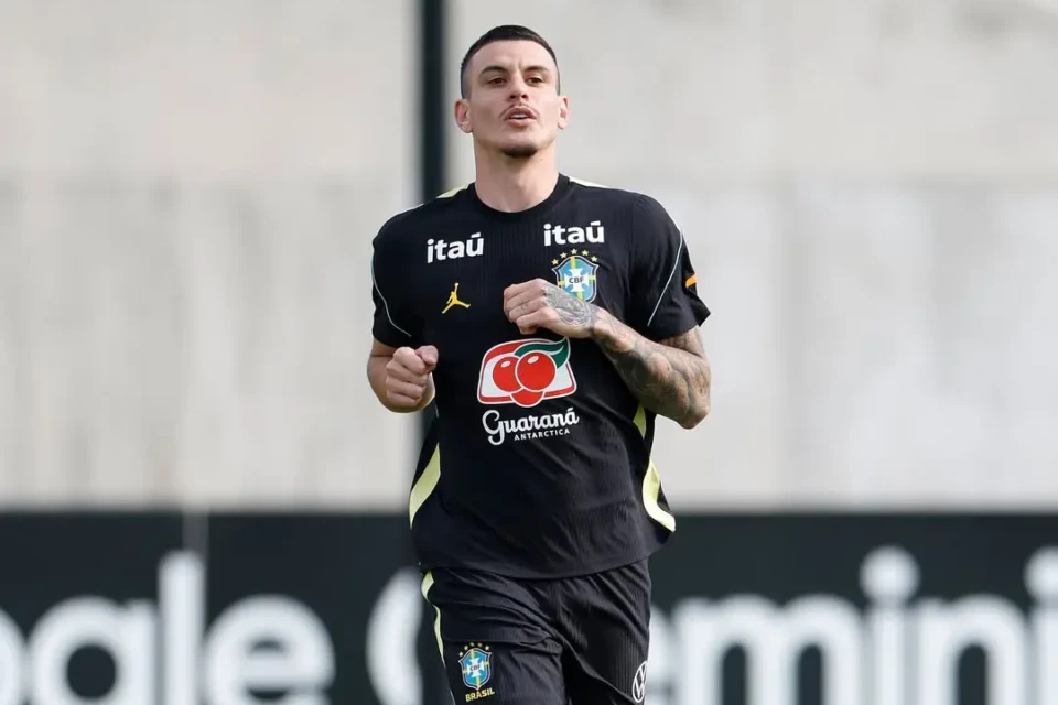 Martinelli treina seleção brasileira