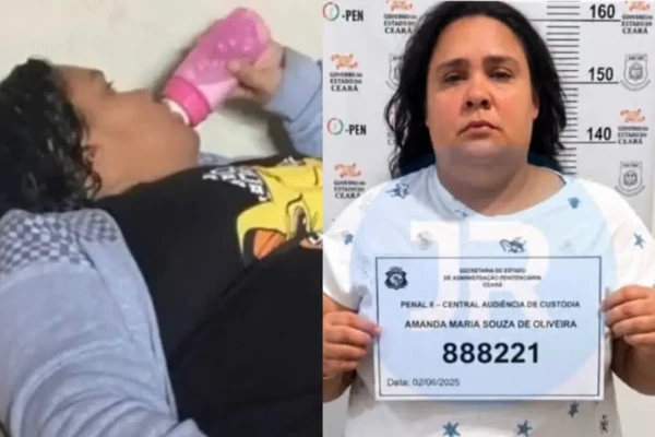 Vídeo mostra como mulher de 37 anos fingia ter 12 ganhou festa de aniversário infantil Mulher já fingiu ser criança em Goiás