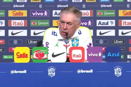 Exame dirá se Neymar pode se juntar ao treinamento na próxima semana, diz Ancelotti (Foto: Reprodução)