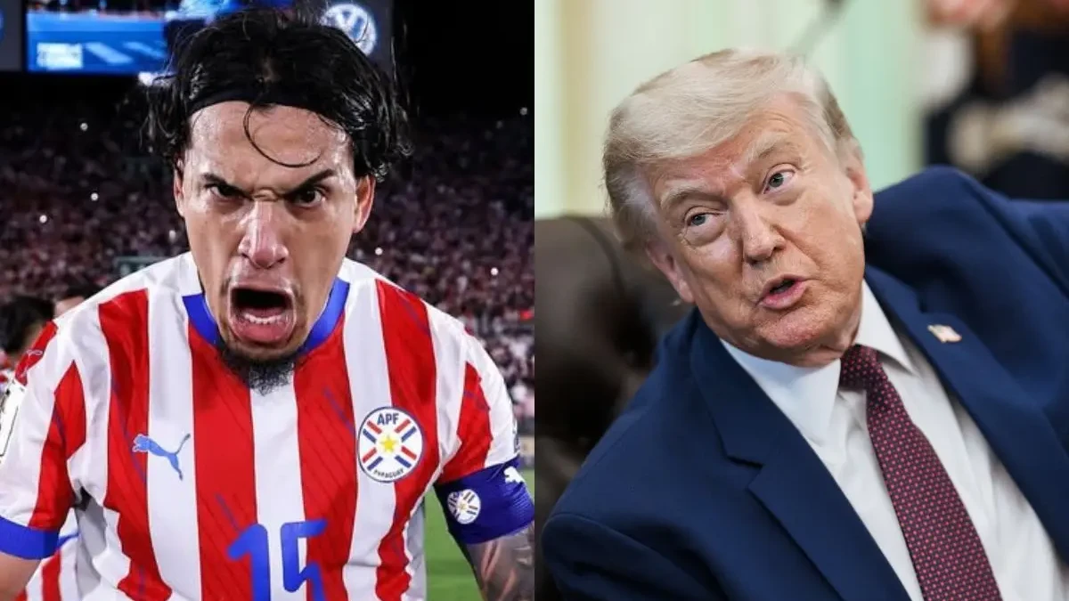 Capitão do Palmeiras, Gustavo Gómez 'provoca' Trump: 'Vai ficar triste' (Foto: Divulgação)
