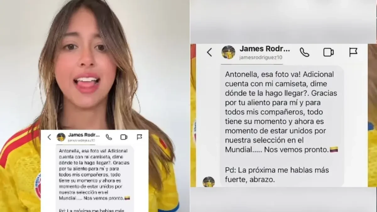 James Rodríguez pede desculpas por ignorar filha do presidente da Colômbia (Foto: Reprodução)