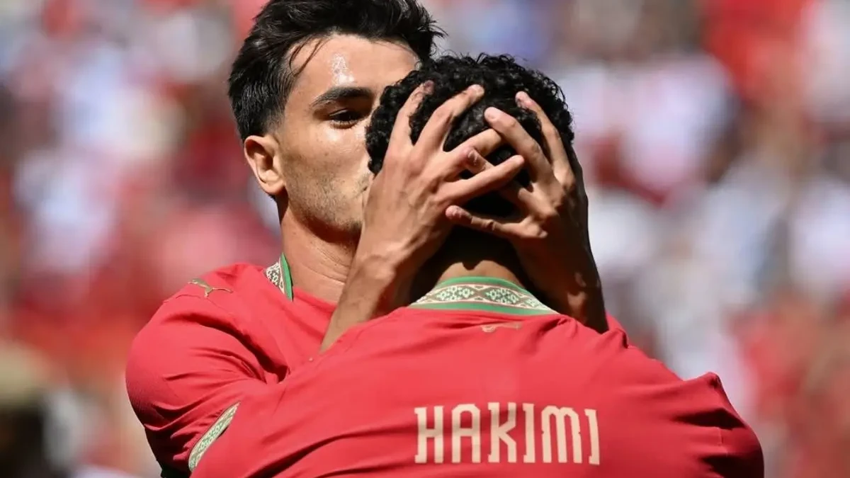 Marrocos: dois jogadores saem lesionados de amistoso (Foto: Reprodução)