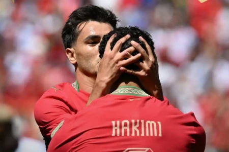 Marrocos: dois jogadores saem lesionados de amistoso (Foto: Reprodução)