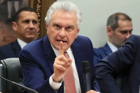 Imagem mostra ex-governador de Goiás, Ronaldo Caiado