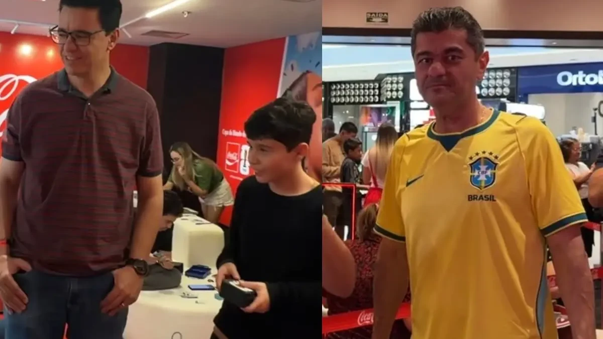Álbum da Copa une gerações e leva famílias do interior a Goiânia