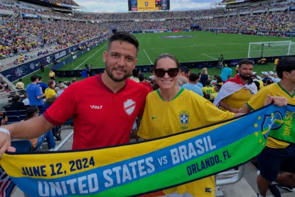 Paulo Pedroso, integrante da torcida organizada do Vila Nova, levará o nome de Goiás à Copa do Mundo com o Movimento Verde e Amarelo