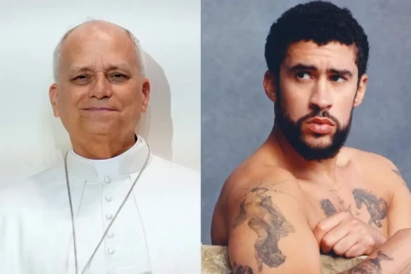 Papa Leão XIV tem encontro surpresa com o cantor Bad Bunny; entenda Vaticano se manifestou sobre o caso veja