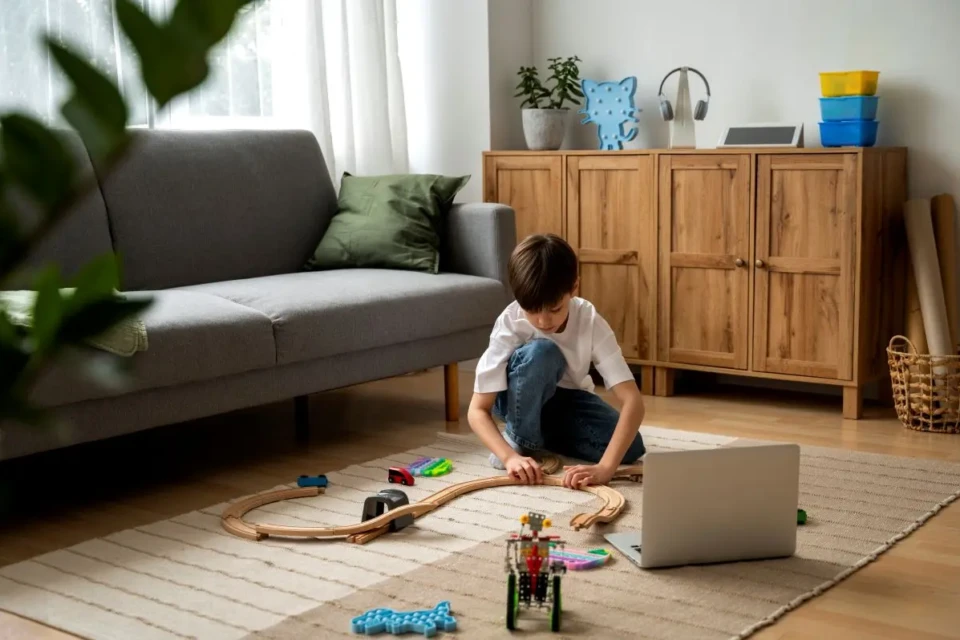 little-boy-watching-films-laptop