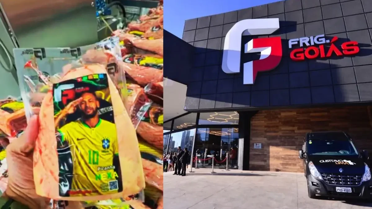 Churrasco garantido: frigorífico vende 'picanha Neymar' em Goiânia (Foto: Reprodução)