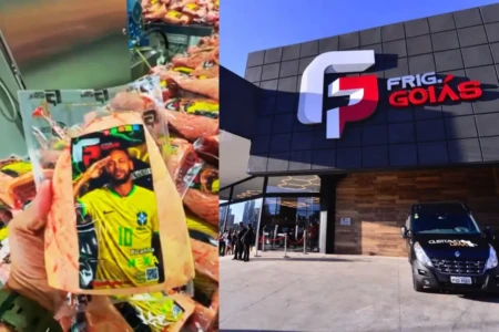 Churrasco garantido: frigorífico vende 'picanha Neymar' em Goiânia (Foto: Reprodução)