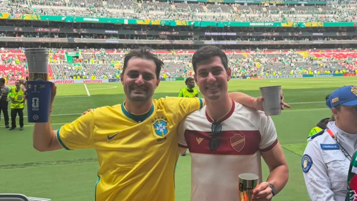 Goiano vive emoção no Azteca e inicia maratona para acompanhar o Brasil na Copa