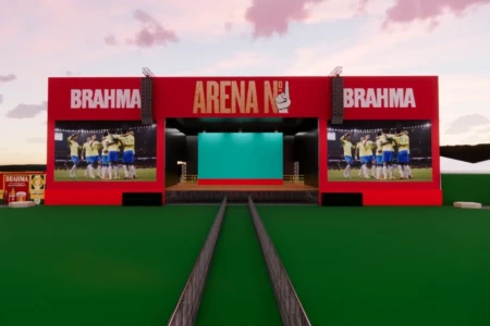 Israel Novaes e Kamisa 10 fazem shows gratuitos para torcida de Brasil x Marrocos em Goiânia (Foto: Divulgação)